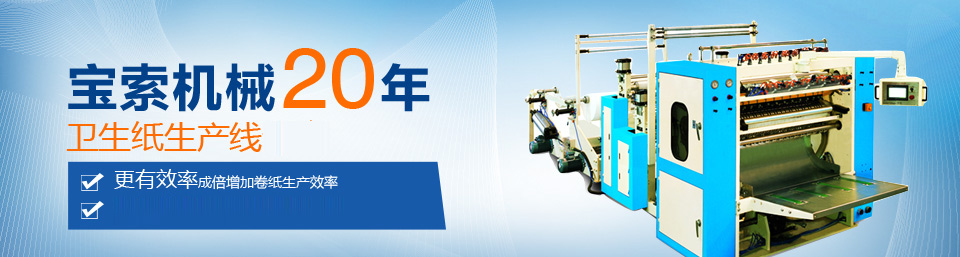 体育竞猜平台（中国）官方网站机械20年卫生纸生产线专家